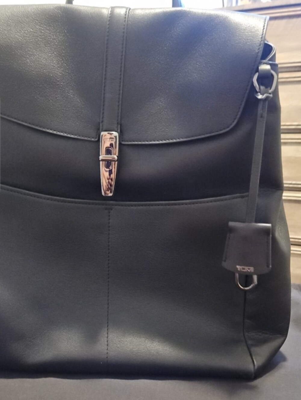 Tumi Mezzanine Marigot Leather Backpack - Sleek Everyday Carry